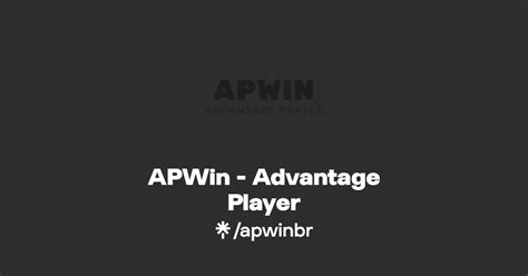 apwin|@APWinBR .